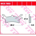 Bremsbeläge hinten TRW / Lucas Polaris  600 Sportsman 4x4 2003 - 2005 směs SI