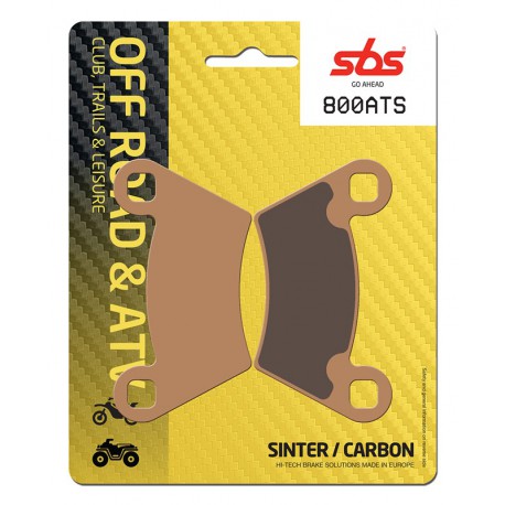 Vorne bremsbeläge SBS Polaris  500 Ranger XP 2006 - 2009 směs ATS
