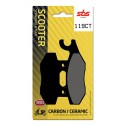 Přední brzdové destičky SBS Kymco  150 Zing 1999 - 2013 směs CT