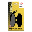 Přední brzdové destičky SBS Aprilia ETX 125  1999 - 2002 směs CT