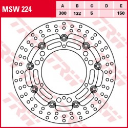 Přední brzdový kotouč TRW / Lucas Yamaha VMX 1200 V-Max 1995 - 2003