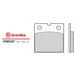 Přední brzdové destičky Brembo Triumph 750 BONNEVILLE 1984 - 1986 směs 07