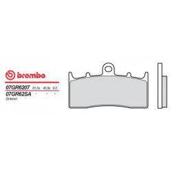 Přední brzdové destičky Brembo BMW 1200 K 1200 R 2005 -  směs 07