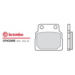 Přední brzdové destičky Brembo Honda 450 CB N 1986 -  směs 08
