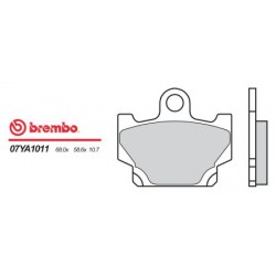 Front brake pads Brembo Yamaha 80 DT LC 1981 - 1982 type 11