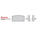 Přední brzdové destičky Brembo BMW 900 R 90/6 1973 - 1976 směs 15