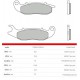 Přední brzdové destičky Brembo Rieju 50 MRT 2011 -  směs CC