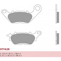 Vorne bremsbeläge Brembo Yamaha 150 YZF R15 2014 -  typ CC