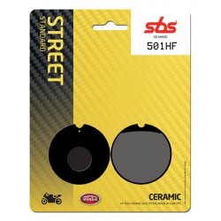 Přední brzdové destičky SBS Honda CB 450 K5, K6, K7 1972 - 1977 směs HF