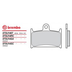 Přední brzdové destičky Brembo Triumph 1215 TIGER EXPLORER ABS ( VIN 740276) 2016 - 2016 směs LA