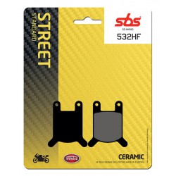 Front brake pads SBS Fantic  50 Super SIX 1983 směs HF