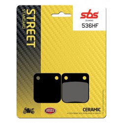 Přední brzdové destičky SBS Suzuki SX 125  1985 - 1986 směs HF
