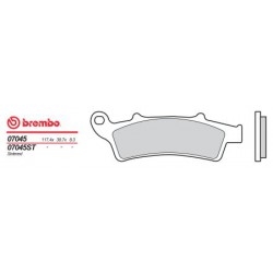 Front brake pads Brembo Kymco 300 XTOWN I ABS 2016 -  type OEM