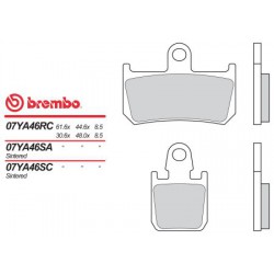 Přední brzdové destičky Brembo Yamaha 1000 YZF R1 2007 - 2008 směs RC