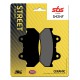 Přední brzdové destičky SBS Honda VT 1100 C Shadow 1987 - 1993 směs HF