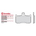 Front brake pads Brembo Victory 1634 KINGPIN ALL MODELS 2008 -  type RC