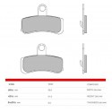 Přední brzdové destičky Brembo Harley-Davidson 1802 CVO BREAKOUT 2013 -  směs SA