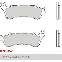 Přední brzdové destičky Brembo Honda 1000 CBF ST ABS 2009 -  směs SA