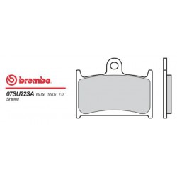 Front brake pads Brembo Suzuki 1200 GSF BANDIT 1997 - 2000 type SA
