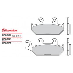 Přední brzdové destičky Brembo Yamaha 500 XT E 1990 - 1996 směs SA