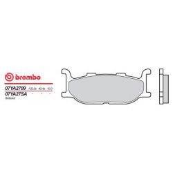 Vorne bremsbeläge Brembo Yamaha 650 XVS DRAG STAR CLASSIC 1999 - 2002 typ SA