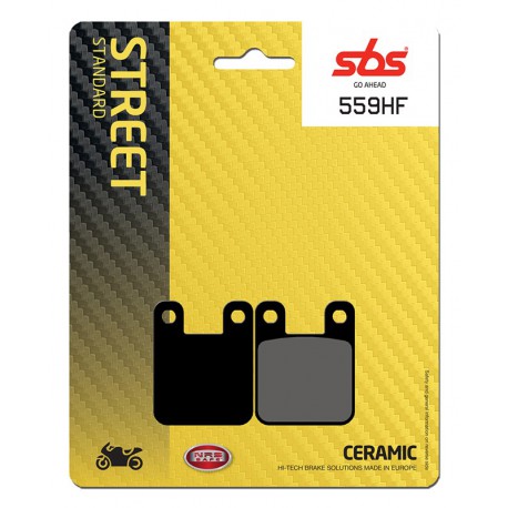 Přední brzdové destičky SBS Sherco ST 125 1,25 2001 - 2005 směs HF