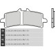 Predné brzdové doštičky / obloženie Brembo Bimota 1198 DB8 2010 -  směs SA