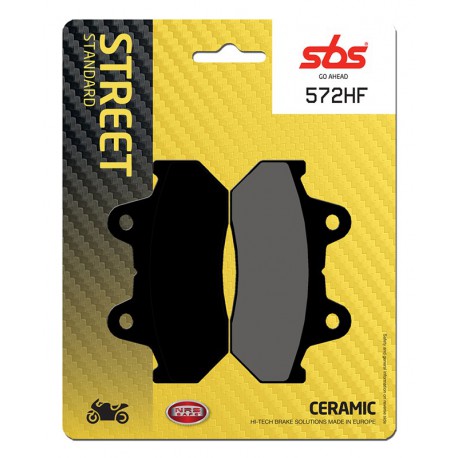 Vorne bremsbeläge SBS Honda CX 500 Euro 1982 - 1984 směs HF