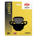 Přední brzdové destičky SBS Suzuki GS 125 E, Katana 1990 - 1994 směs HF