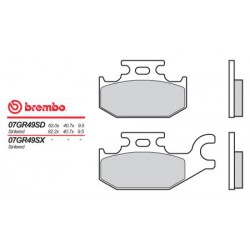Front brake pads Brembo Can-Am 500 TRAXTER MAX LEFT/REAR 2003 - 2005 type SD