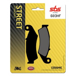 Přední brzdové destičky SBS Honda AX-1 250  1990 směs HF