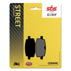 Přední brzdové destičky SBS Yamaha JOG-Z 50  1988 - 1989 směs HF