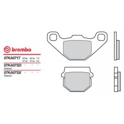 Front brake pads Brembo Daelim 250 ST SECTOR QUAD 2005 - 2006 type SX