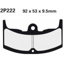 Front brake pads Nissin Honda CBX 400 F 1985 -  type SS