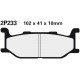 Front brake pads Nissin Yamaha XJ 900 S, Diversion 1994 - 2003 type NS