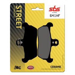 Přední brzdové destičky SBS Aprilia  350 Tuareg Wind 1990 - 1994 směs HF