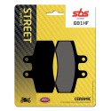 Přední brzdové destičky SBS Aprilia  650 Pegaso 1992 - 1994 směs HF