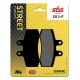 Přední brzdové destičky SBS MZ  125 SM, SX 1999 - 2001 směs HF