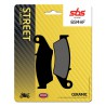 Přední brzdové destičky SBS Suzuki DR 125 SM 2008 - 2012 směs HF
