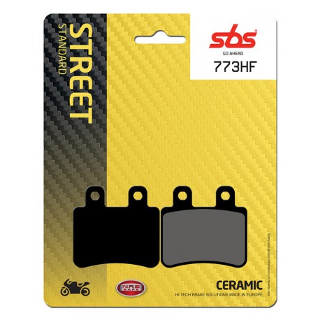 Vorne bremsbeläge SBS Yamaha XT 125 R 2005 - 2013 směs HF