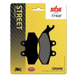 Front brake pads SBS Sherco SE 125 1.25F 2010 - 2012 směs HF