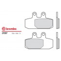 Přední brzdové destičky Brembo Aprilia 400 SCARABEO I.E. 2006 -  směs XS