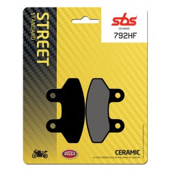 Front brake pads SBS SYM VS 125  2007 - 2013 směs HF