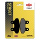 Front brake pads SBS SYM VS 150  2007 - 2015 směs HF