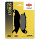 Vorne bremsbeläge SBS Honda CBR 150 R 2000 - 2010 směs HF