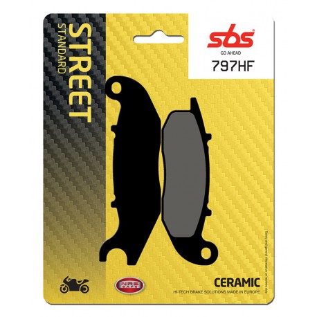 Vorne bremsbeläge SBS Honda CBR 150 R 2000 - 2010 směs HF