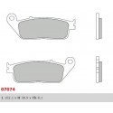 Přední brzdové destičky Brembo Peugeot 300 GEOPOLIS GT 2014 -  směs XS