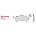 Přední brzdové destičky Brembo Gilera 500 NEXUS 2003 - 2005 směs XS