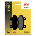 Přední brzdové destičky SBS Hyosung RT 125 Karion 2007 - 2009 směs HF