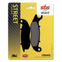 Front brake pads SBS Derbi  125 Terra 2008 - 2013 směs HF